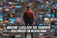 Massive 1,000,000 SOL Transfer Discovered on Blockchain