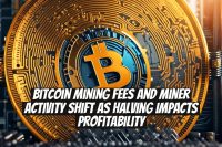 Bitcoin mining fees and miner activity shift as halving impacts profitability
