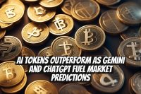 AI Tokens Outperform as Gemini and ChatGPT Fuel Market Predictions