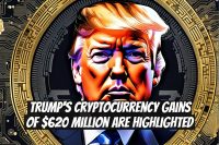 Trump's Cryptocurrency Gains of $620 Million Are Highlighted