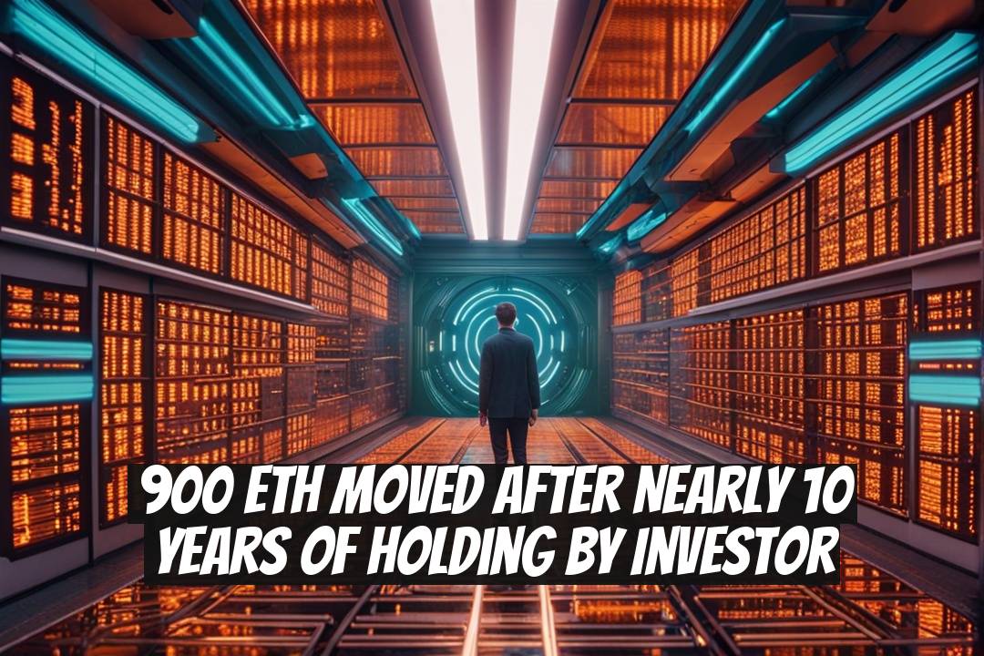 900 ETH Moved After Nearly 10 Years of Holding by Investor