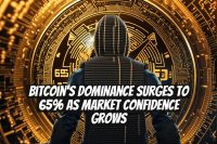 Bitcoin's Dominance Surges to 65% as Market Confidence Grows