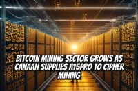 Bitcoin Mining Sector Grows as Canaan Supplies A15Pro to Cipher Mining