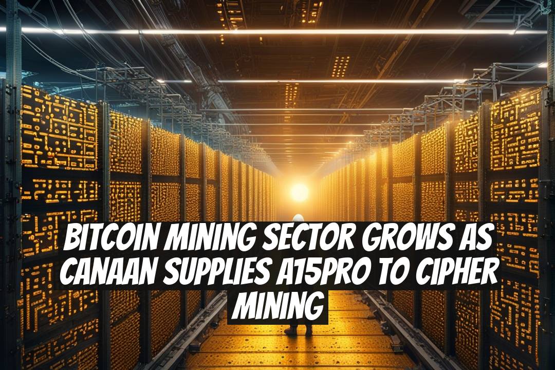 Bitcoin Mining Sector Grows as Canaan Supplies A15Pro to Cipher Mining