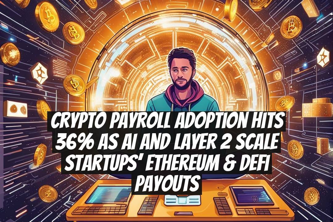Crypto payroll adoption hits 36% as AI and Layer 2 scale startups’ Ethereum & DeFi payouts