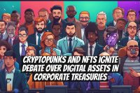 CryptoPunks and NFTs Ignite Debate Over Digital Assets in Corporate Treasuries