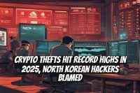 Crypto Thefts Hit Record Highs in 2025, North Korean Hackers Blamed
