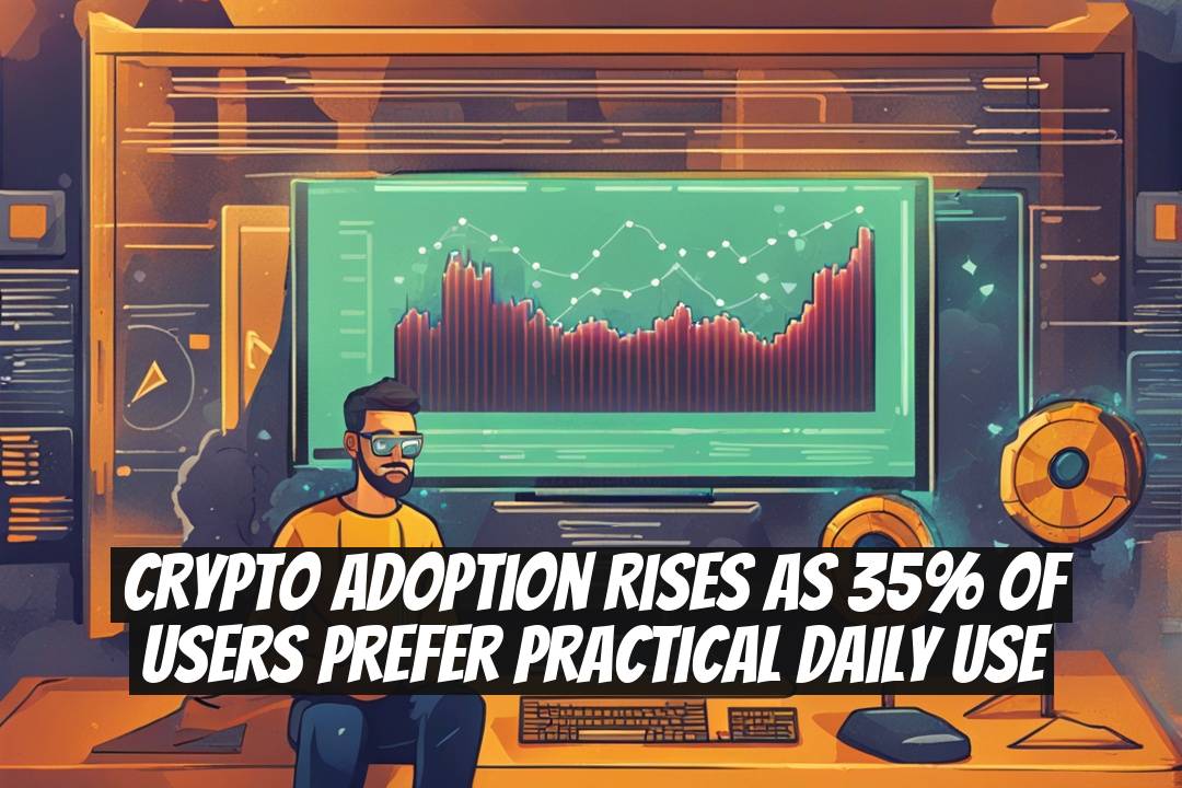 Crypto Adoption Rises as 35% of Users Prefer Practical Daily Use