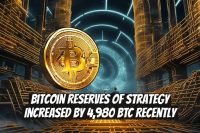 Bitcoin Reserves of Strategy Increased by 4,980 BTC Recently