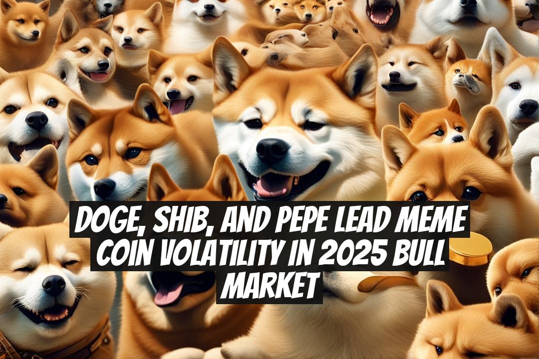 DOGE, SHIB, and PEPE Lead Meme Coin Volatility in 2025 Bull Market
