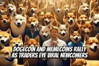 Dogecoin and Memecoins Rally as Traders Eye Viral Newcomers