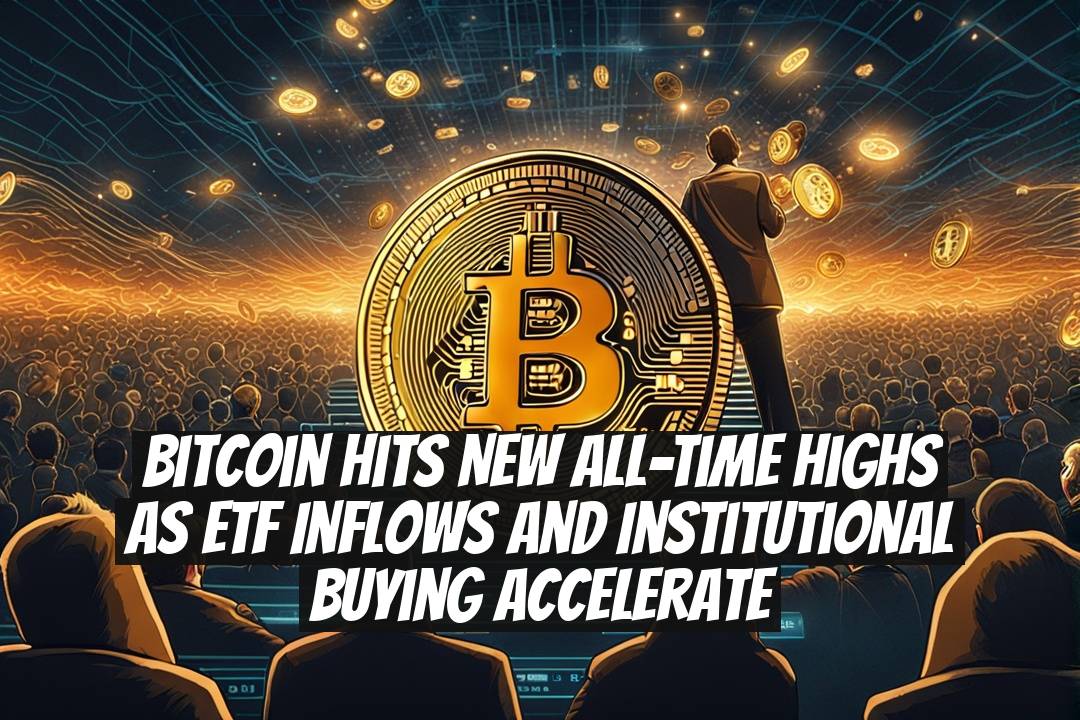 Bitcoin Hits New All-Time Highs as ETF Inflows and Institutional Buying Accelerate