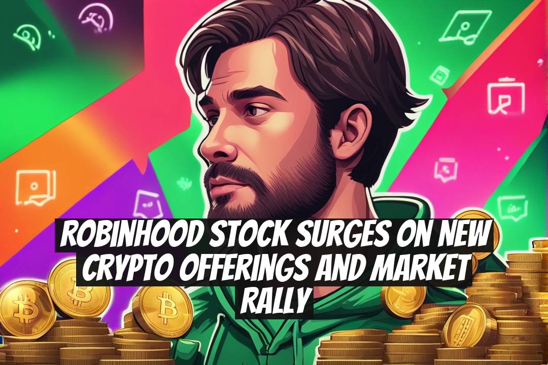 Robinhood Stock Surges on New Crypto Offerings and Market Rally