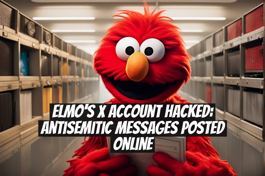 Elmo's X Account Hacked: Antisemitic Messages Posted Online