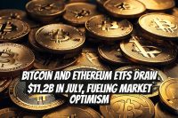 Bitcoin and Ethereum ETFs Draw $11.2B in July, Fueling Market Optimism
