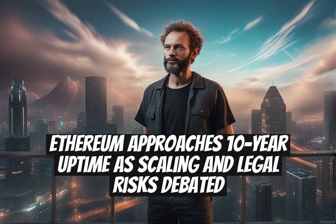 Ethereum Approaches 10-Year Uptime as Scaling and Legal Risks Debated