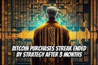 Bitcoin Purchases Streak Ended by Strategy After 3 Months