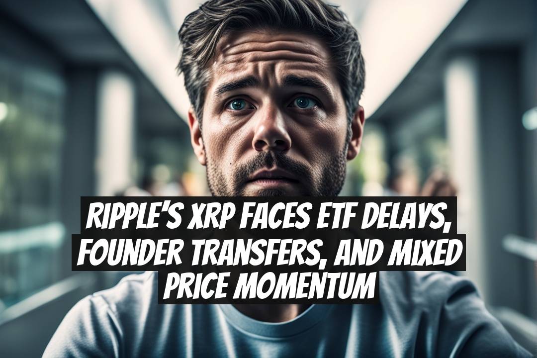 Ripple’s XRP Faces ETF Delays, Founder Transfers, and Mixed Price Momentum