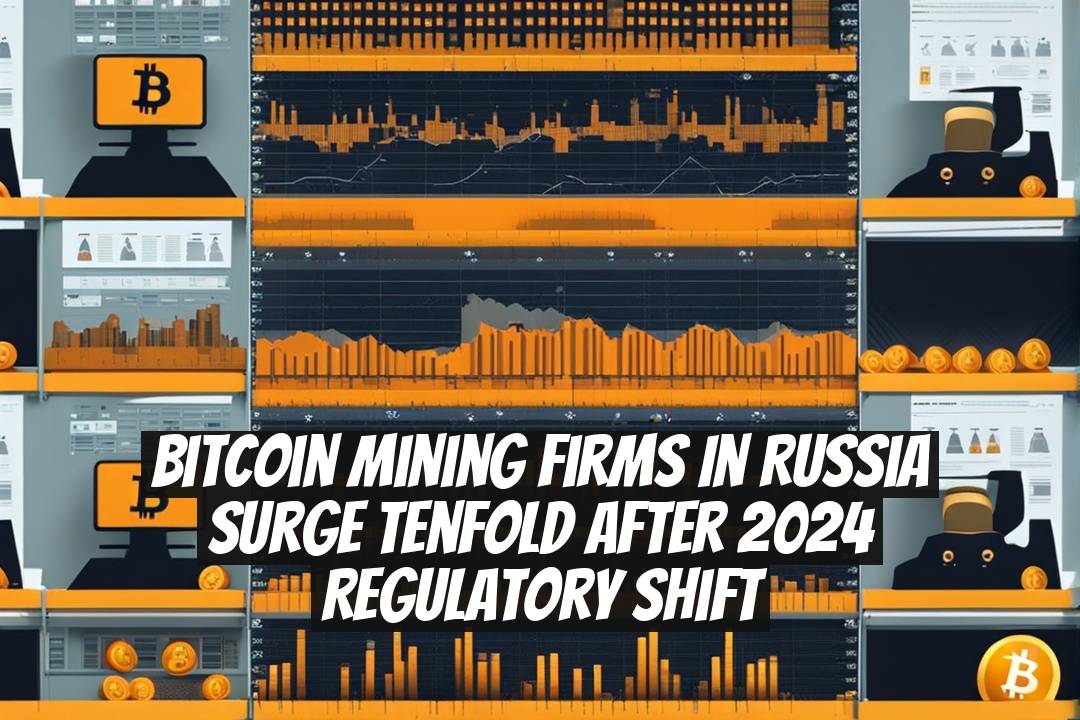 Bitcoin mining firms in Russia surge tenfold after 2024 regulatory shift