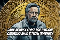 Daily Bearish Close for Litecoin Observed Amid Bitcoin Influence