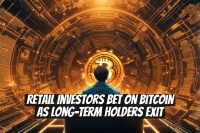 Retail Investors Bet on Bitcoin as Long-Term Holders Exit