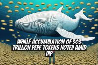 Whale Accumulation of 303 Trillion PEPE Tokens Noted Amid Dip