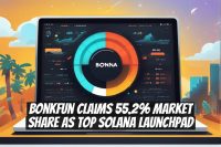 BonkFun Claims 55.2% Market Share as Top Solana Launchpad