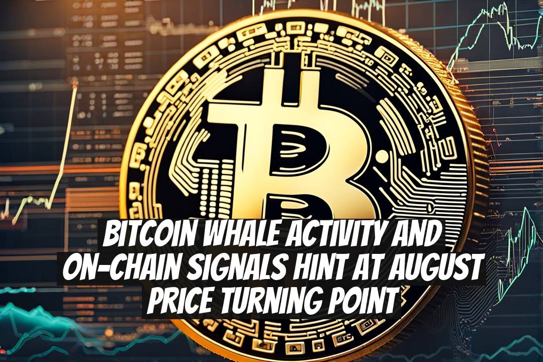Bitcoin Whale Activity and On-Chain Signals Hint at August Price Turning Point