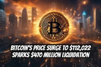 Bitcoin's Price Surge to $112,022 Sparks $470 Million Liquidation