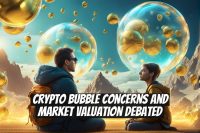 Crypto Bubble Concerns and Market Valuation Debated