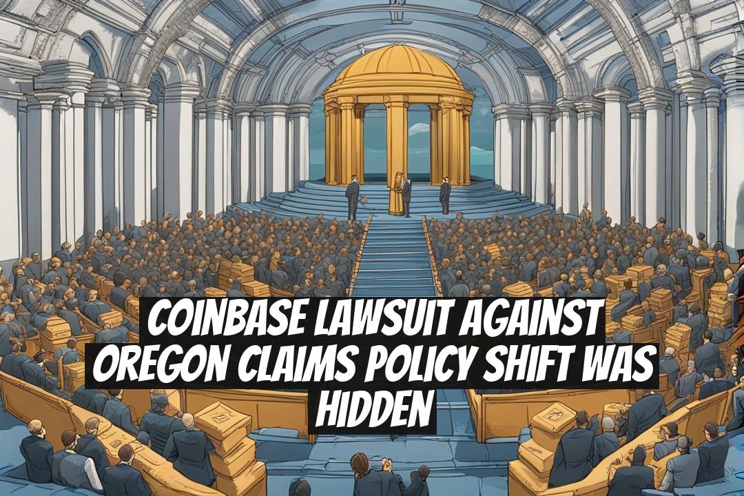 Coinbase Lawsuit Against Oregon Claims Policy Shift Was Hidden