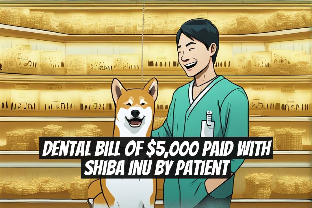 Dental Bill of $5,000 Paid with Shiba Inu by Patient