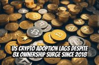 US Crypto Adoption Lags Despite 8x Ownership Surge Since 2018
