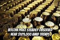 Bitcoin Price Steadily Observed Near $109,000 Amid Trends