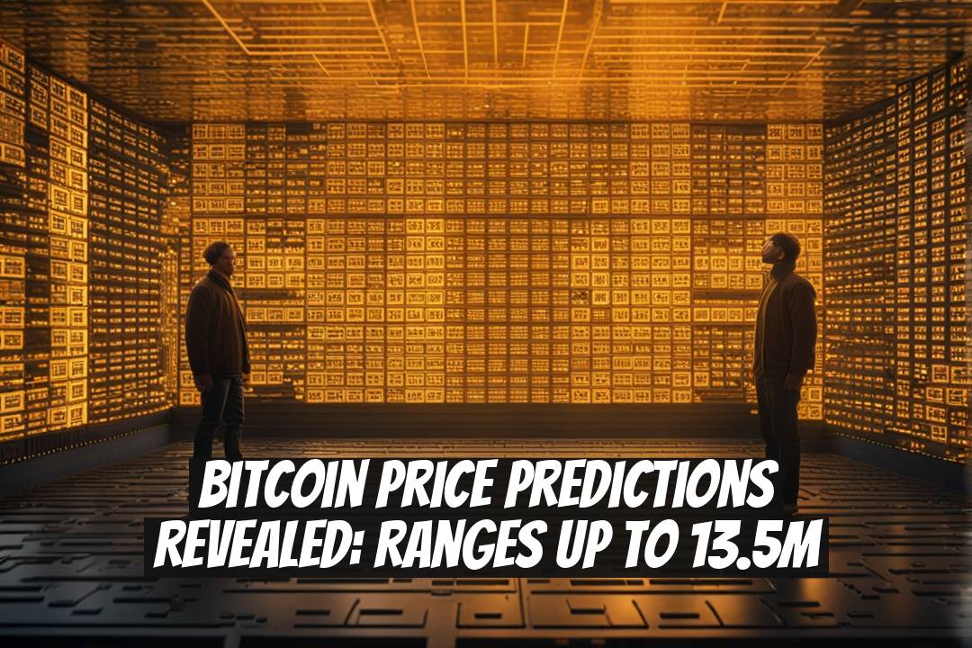 Bitcoin Price Predictions Revealed: Ranges Up to 13.5M