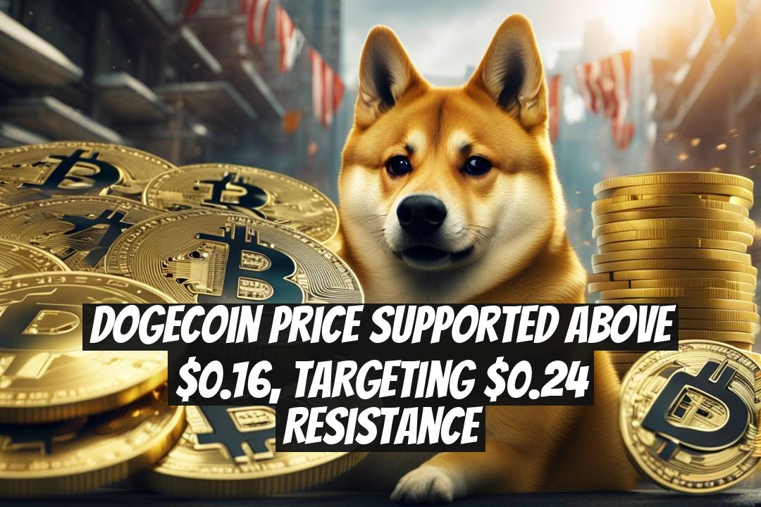 Dogecoin Price Supported Above $0.16, Targeting $0.24 Resistance