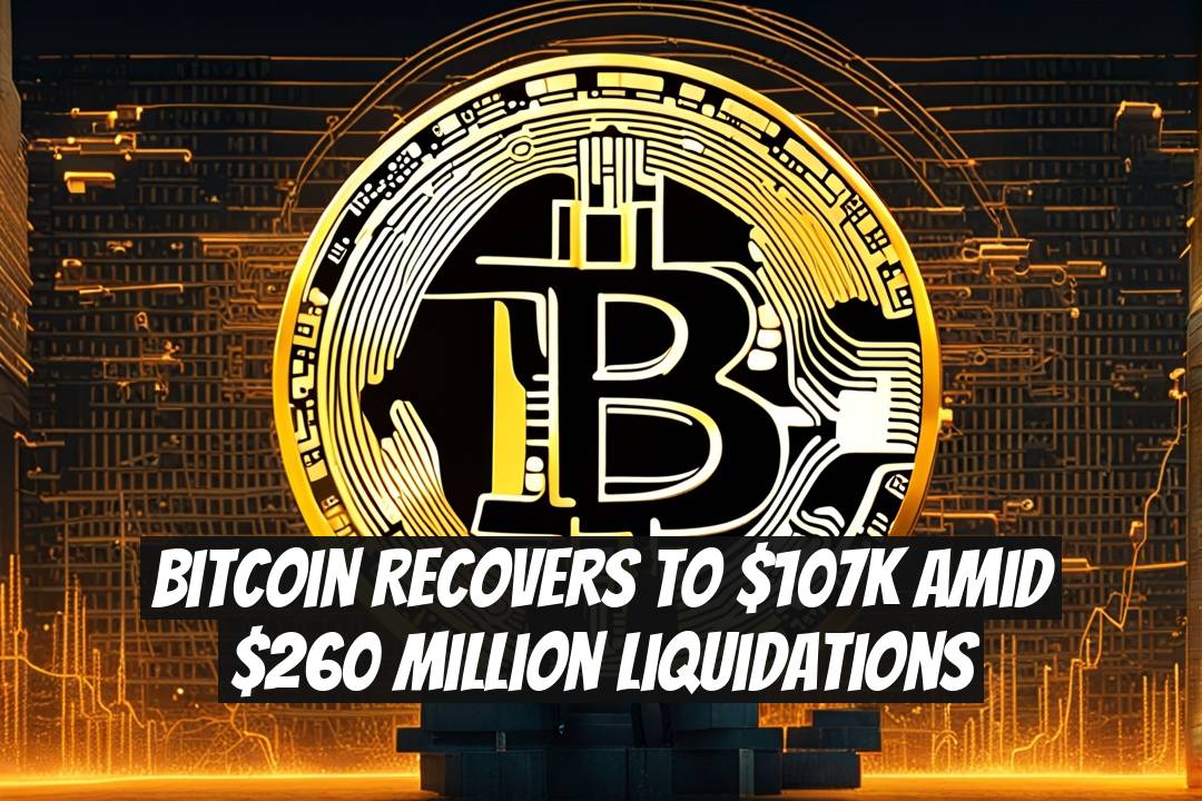 Bitcoin Recovers to $107K Amid $260 Million Liquidations