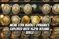 Meme Coin Market Dynamics Explored with 162% Volume Surge