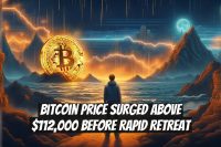 Bitcoin Price Surged Above $112,000 Before Rapid Retreat