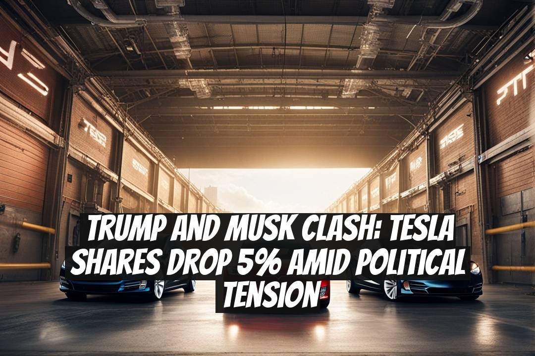 Trump and Musk Clash: Tesla Shares Drop 5% Amid Political Tension