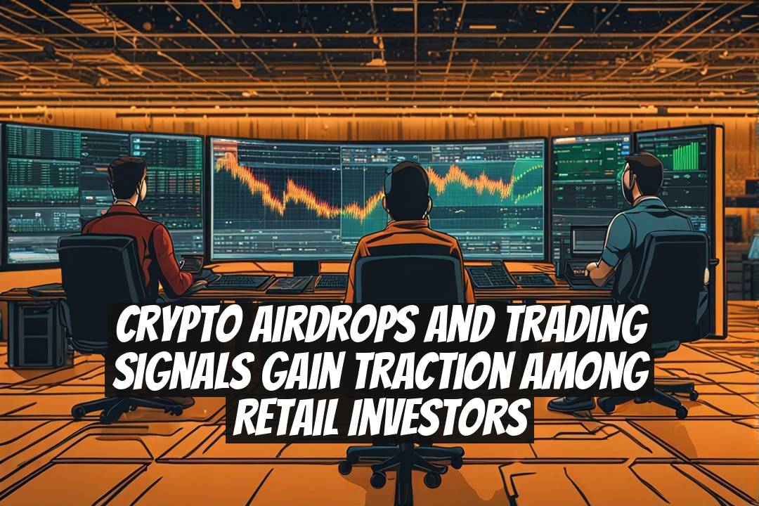 Crypto airdrops and trading signals gain traction among retail investors