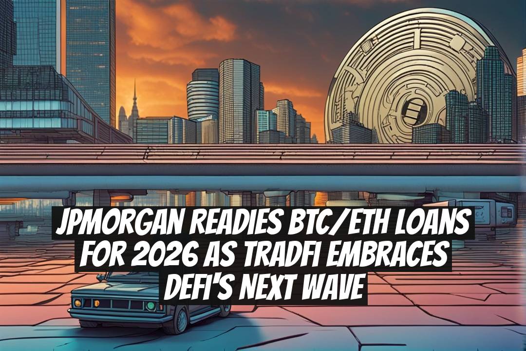 JPMorgan Readies BTC/ETH Loans for 2026 as TradFi Embraces DeFi's Next Wave