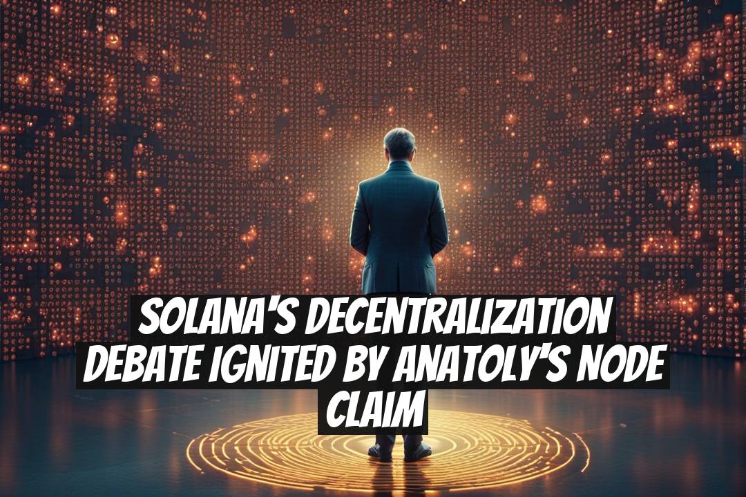 Solana's Decentralization Debate Ignited by Anatoly's Node Claim
