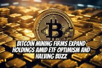Bitcoin Mining Firms Expand Holdings Amid ETF Optimism and Halving Buzz