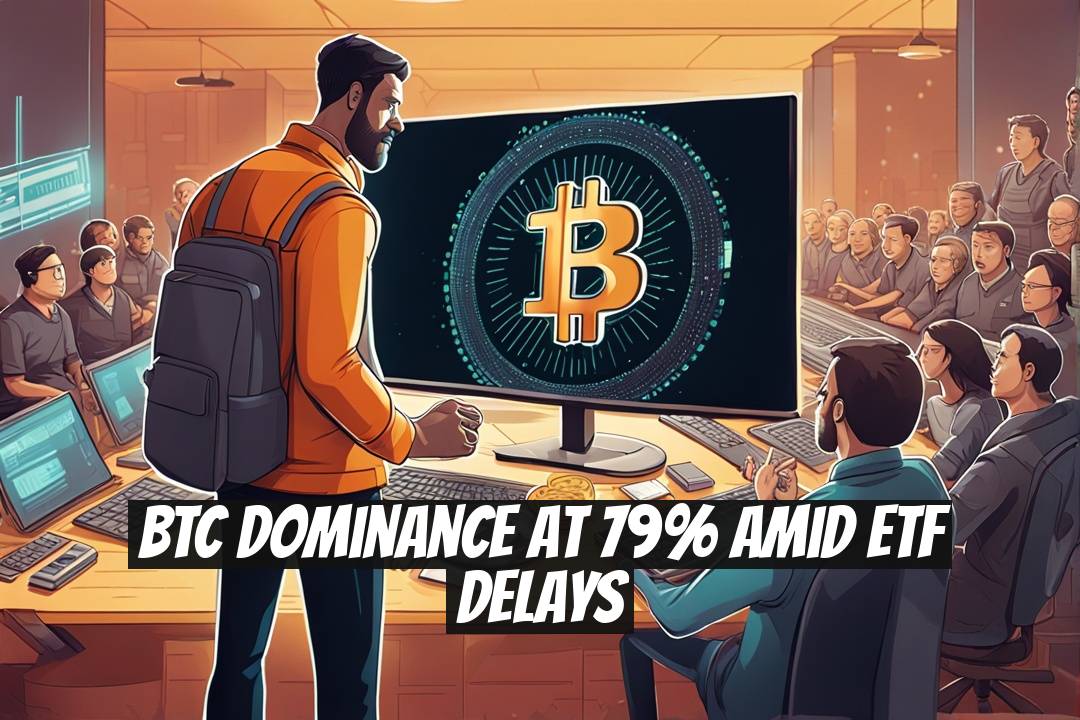 BTC Dominance at 79% Amid ETF Delays