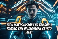 Tron Makes History as TRX Rings Nasdaq Bell in Landmark Crypto Event