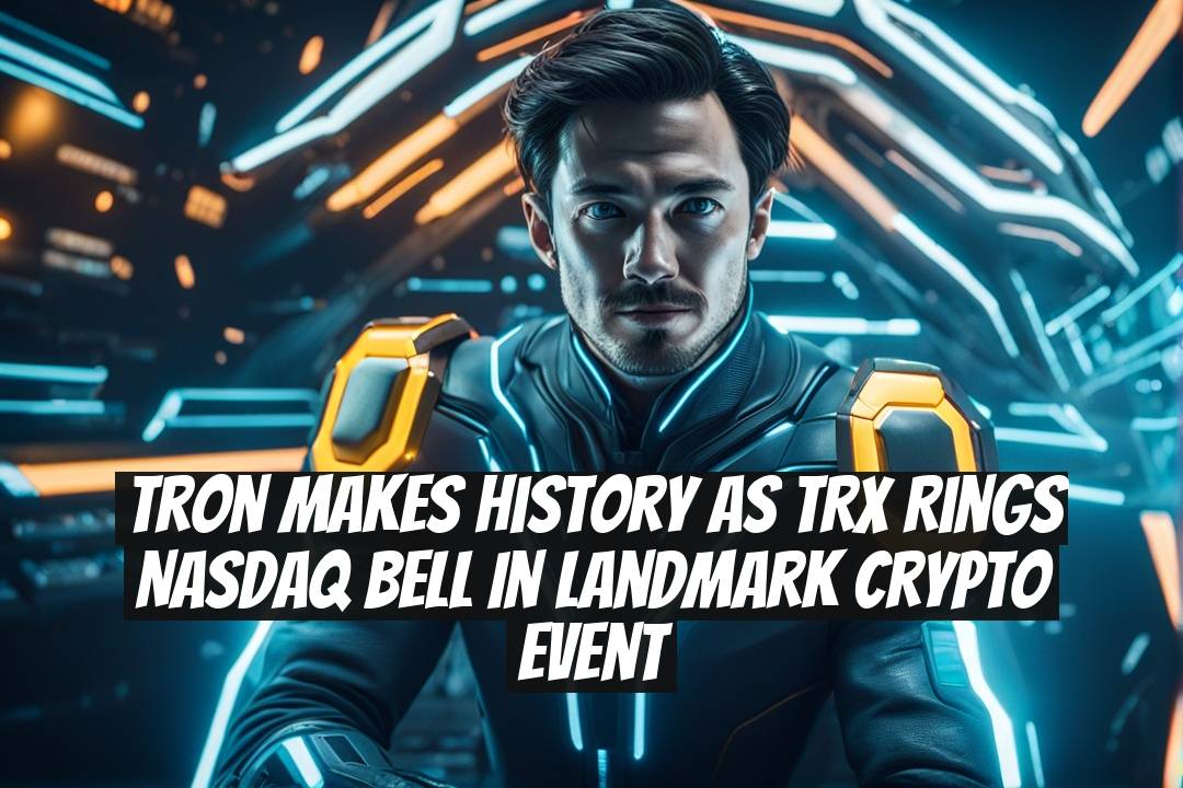Tron Makes History as TRX Rings Nasdaq Bell in Landmark Crypto Event