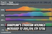 SharpLink's Ethereum Holdings Increased to 280,706 ETH Total