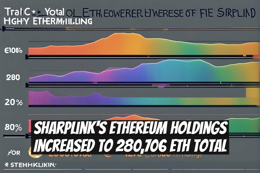 SharpLink's Ethereum Holdings Increased to 280,706 ETH Total