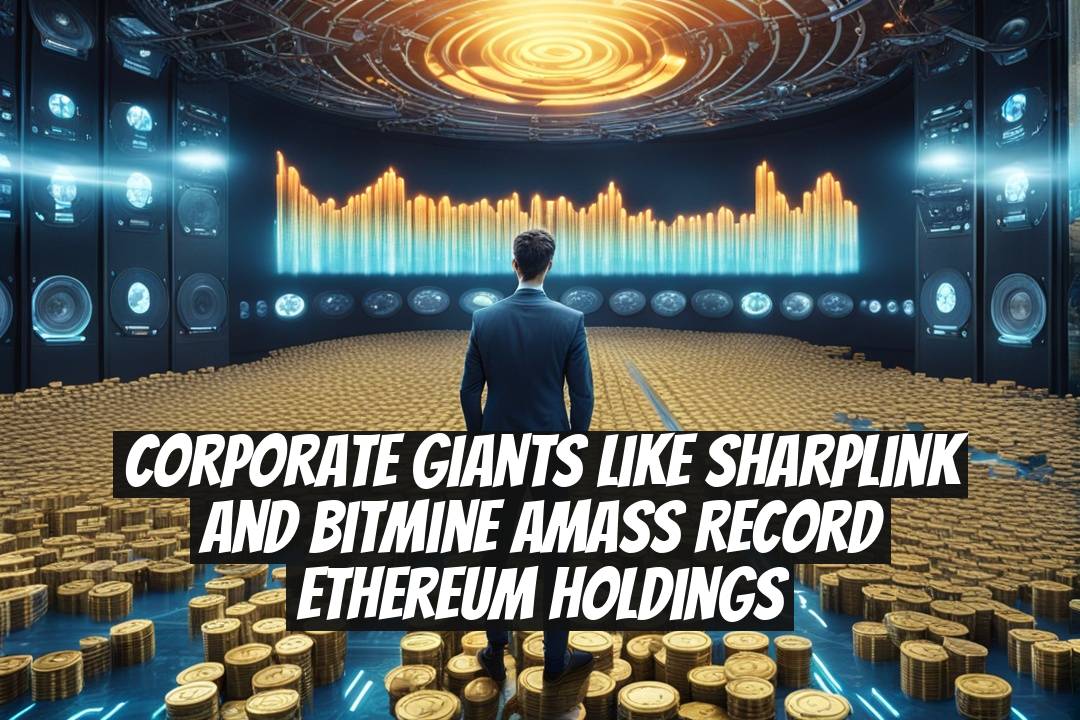 Corporate giants like SharpLink and BitMine amass record Ethereum holdings